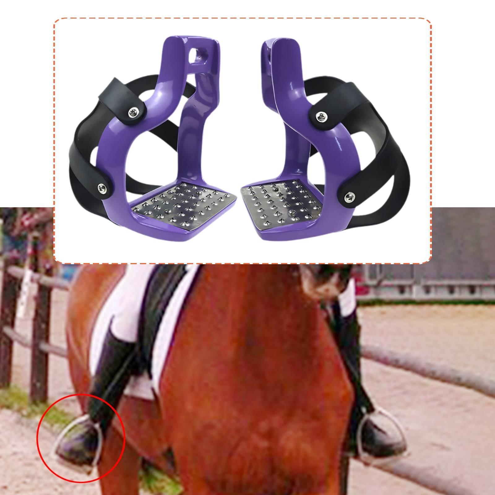 Sports Equipment Repair - 2 Peças Estribos de Cavalo Confortáveis
