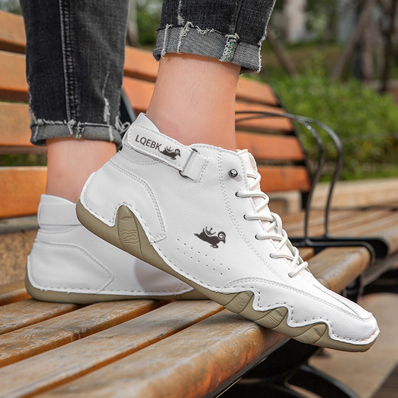 Sapatos de couro para homens t - Sports Equipment Brands avaliação e preço